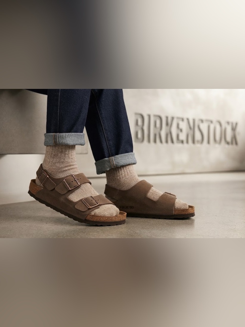 Authentic Birkenstock kids signature designer Roma brown sandals sz 13 Euro 31